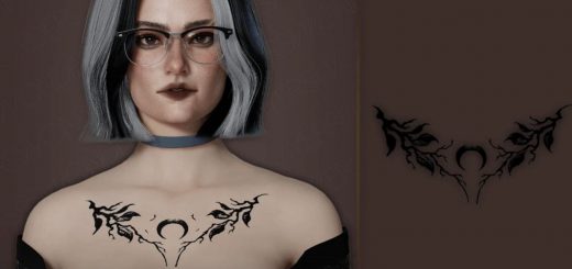 Floral Tattoo N4 v1.0