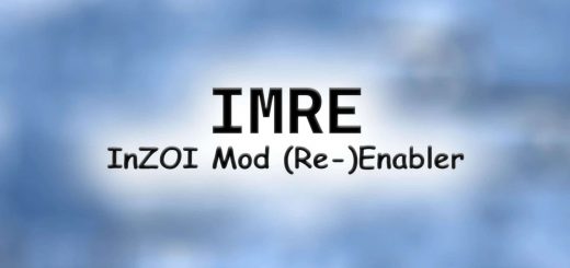 InZOI Mod (Re-)Enabler (IMRE) v1.0
