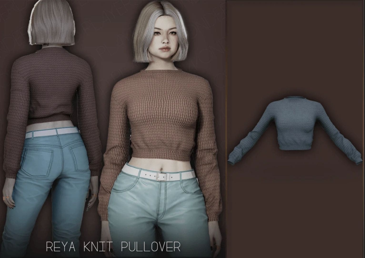 Reya Knit Pullover v1.0