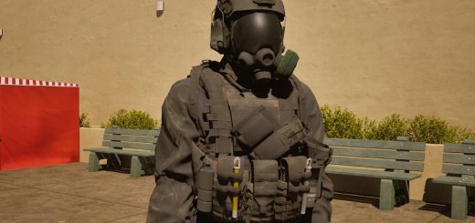 Blue Umbrella Outfit v1