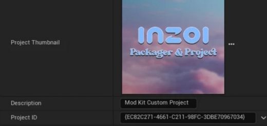 InZOI Mod Kit Packager and Project v1.0