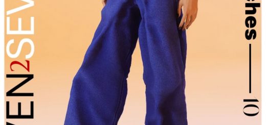 Deluxe Wide Leg Suede Pants v1